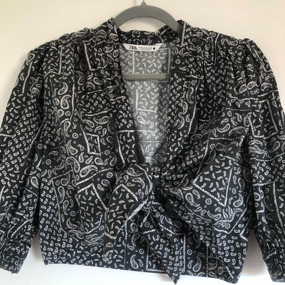 Zara Wrap Top